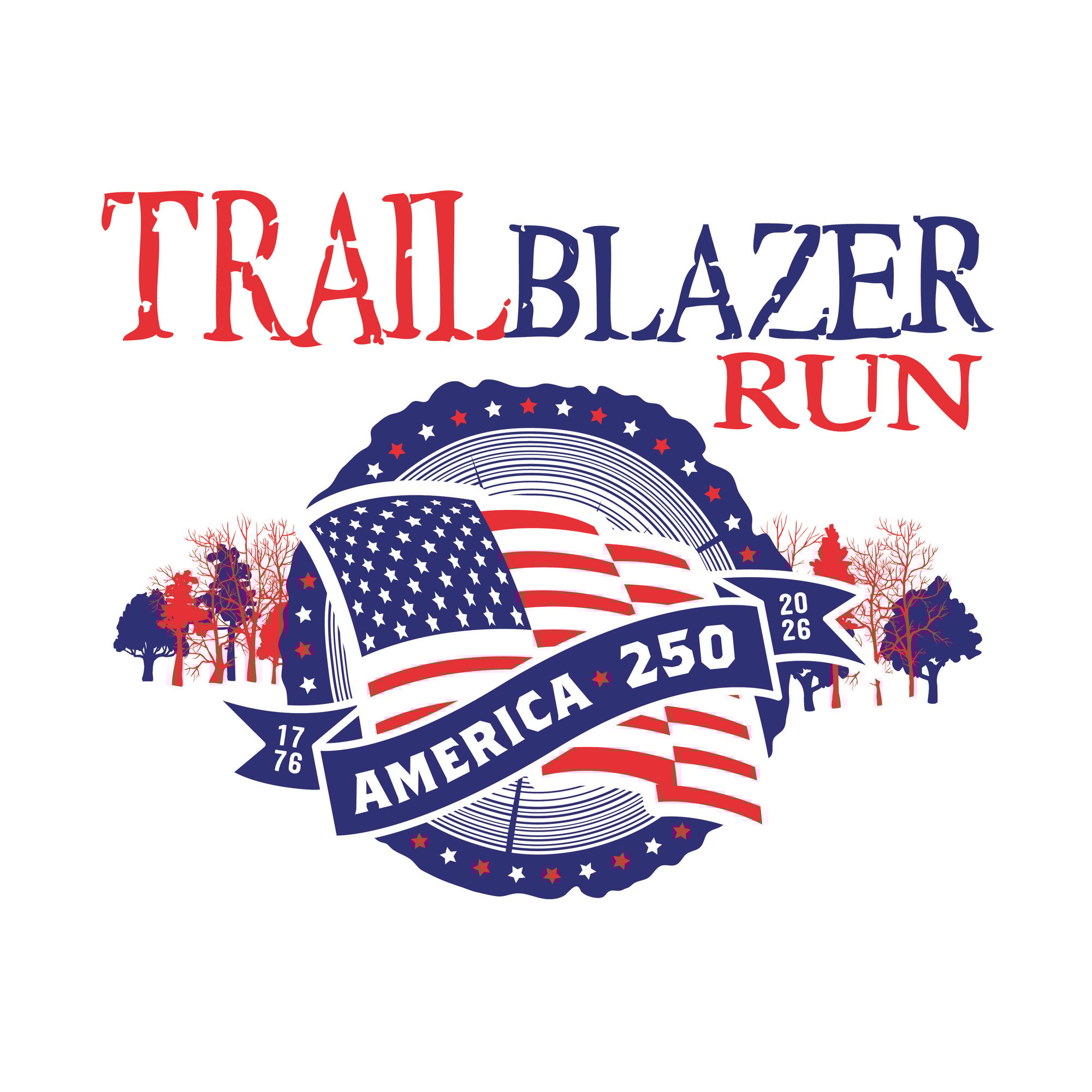 Trail Blazer Run America 250 Logo