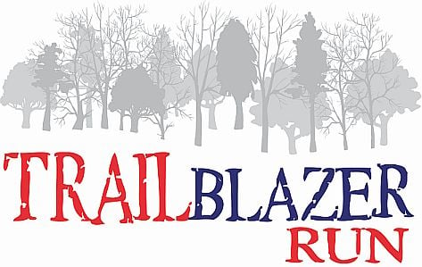Trail Blazer Logo - White Background - Trees